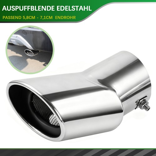 Edelstahl auspuffblende - edelstahl,